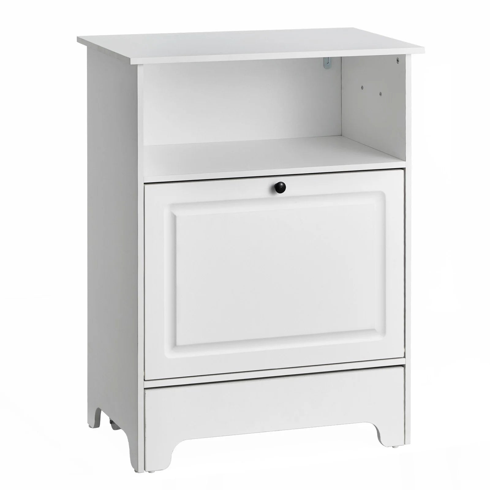 VEVOR Pet Feeding Station W/ 2 Elevated Dog Bowls Dog Food & Toy Storage Cabinet